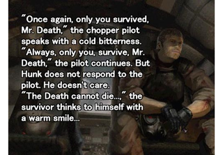 Illustration for article titled Is Hunk the Third Protagonist of Resident Evil 6?